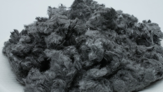 316L High Temperature Resistant Short SS Fibers , 6.5um  3mm Length Anti Static Fiber