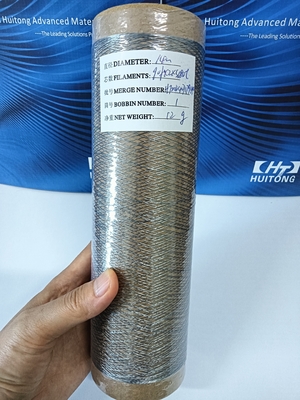 Stainless Steel Ultra Fine Composite Wire 14um*90f*2 Used As Heating Pad And UHF RFID Singal Wire