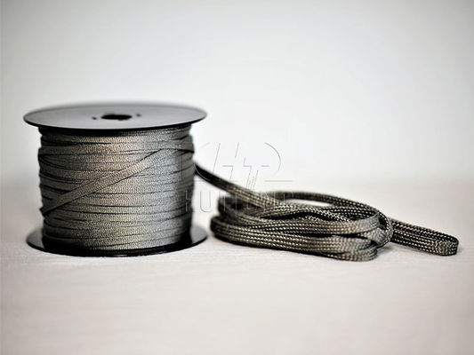 316L Stainless Steel Fiber Braided Rope Solid/Hollow Customizable Length for Various Uses