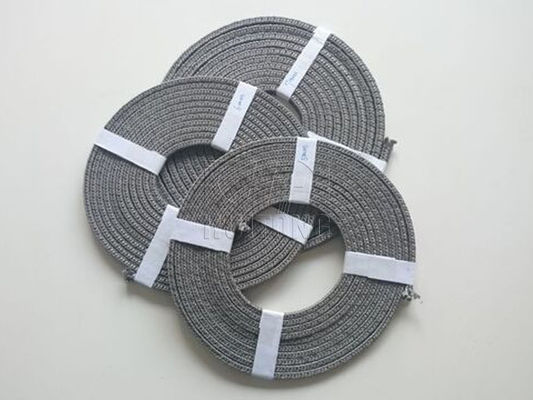 316L Stainless Steel Fiber Braided Rope Solid/Hollow Customizable Length for Various Uses