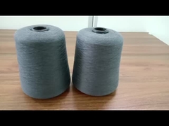 검은 가닥 21s 28% 스테인리스 스틸 섬유, 36% 면과 36% 폴리에스터 혼합